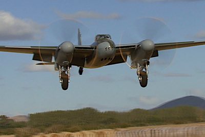Watching the de Havilland DH.98 Mosquito