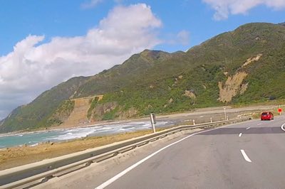 State Highway 1 - Before and After Kaikoura Earthquake